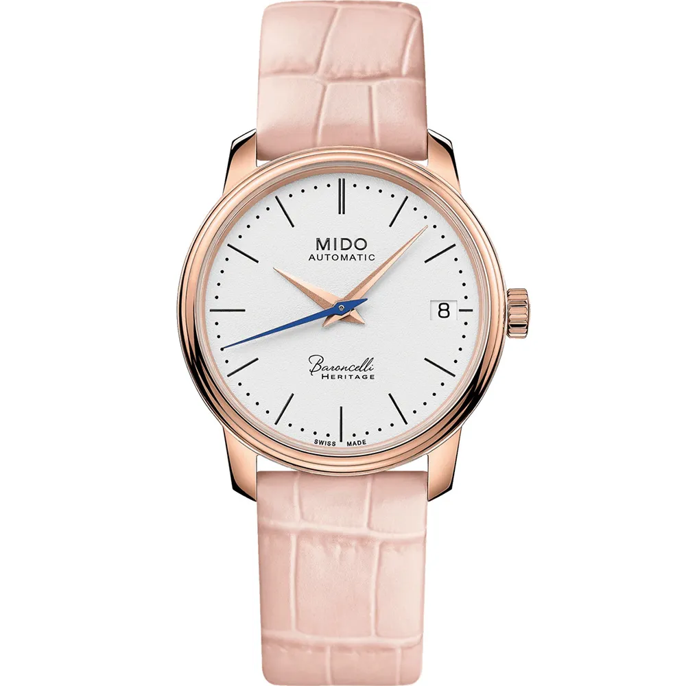 MIDO Baroncelli 復刻羅馬機械腕錶-(M86009N61)半金 歷史價格詳細信息