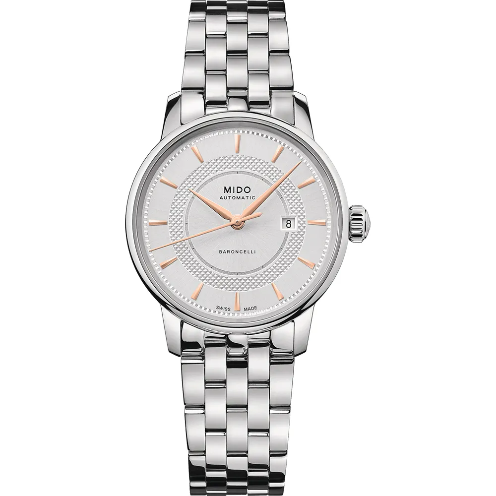 MIDO 美度 Baroncelli 永恆系列機械錶-39mm M0374071103101 歷史價格詳細信息