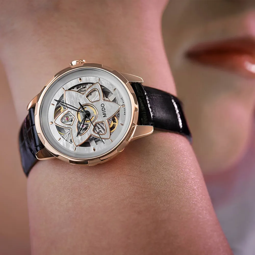 MIDO 美度 官方授權 Rainflower花雨綻放雅緻機械錶-M0432361110100 歷史價格詳細信息