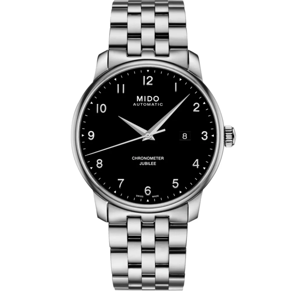 MIDO Baroncelli 經典機械錶-M86004181/黑38mm 歷史價格詳細信息