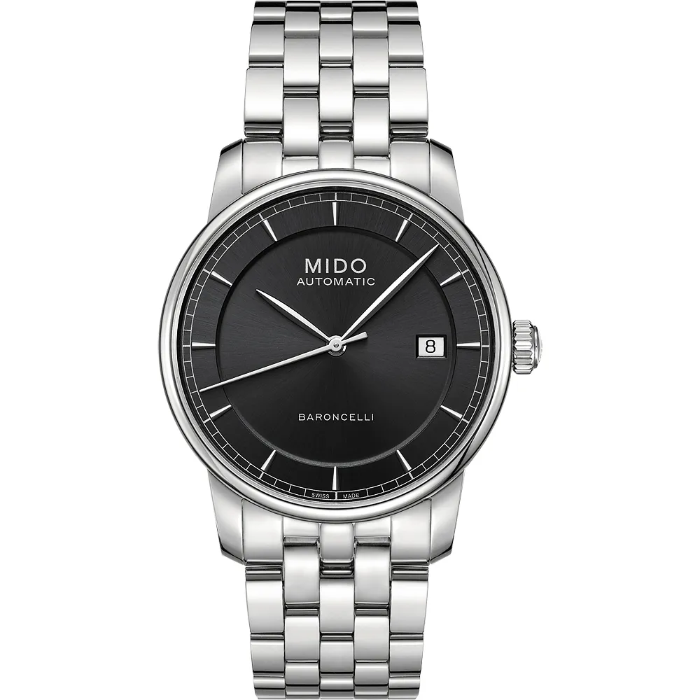 MIDO 美度 Baroncelli II 簡約情人機械女錶-銀/29mm M76004101 歷史價格詳細信息