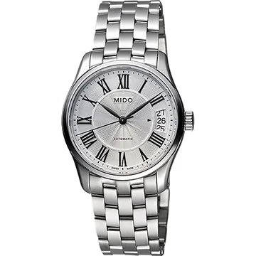 MIDO Belluna II Lady 經典機械女錶-銀x雙色版/33mm M0242072203100 歷史價格詳細信息
