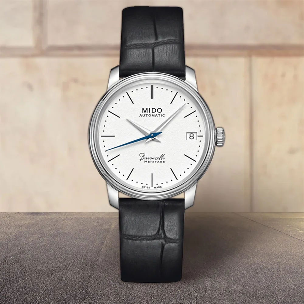 MIDO Baroncelli 復刻羅馬機械腕錶-(M86009N61)半金 歷史價格詳細信息