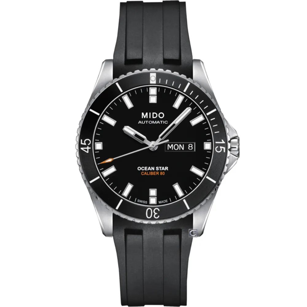 M0264301104100  MIDO Ocean Star Captain 海洋之星潛水機械錶 歷史價格詳細信息