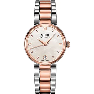MIDO 美度 Baroncelli 羅馬大日期機械錶-40mm M0274263604300 歷史價格詳細信息