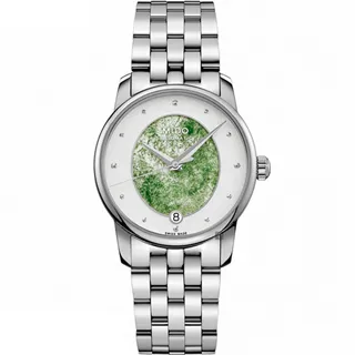 MIDO 美度 永恆系列80小時天文台認證矽游絲機械錶-白x黑/39mm M0274081601800 歷史價格詳細信息