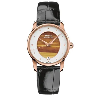 MIDO 美度 永恆系列80小時天文台認證矽游絲機械錶-白x黑/39mm M0274081601800 歷史價格詳細信息