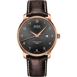 MIDO美度 BARONCELLI 永恆系列 天文台認證機械腕錶 40mm / M0274083603100 歷史價格詳細信息