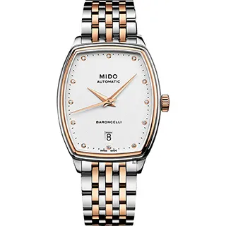 MIDO 美度 Baroncelli 永恆系列 鑽石機械女錶-33mm M0272073626600 歷史價格詳細信息