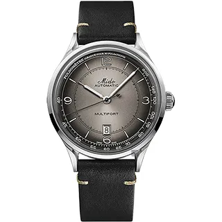 MIDO美度 Multifort Patrimony 先鋒系列復古計時機械錶-藍x咖啡/42mm M0404273604200 歷史價格詳細信息