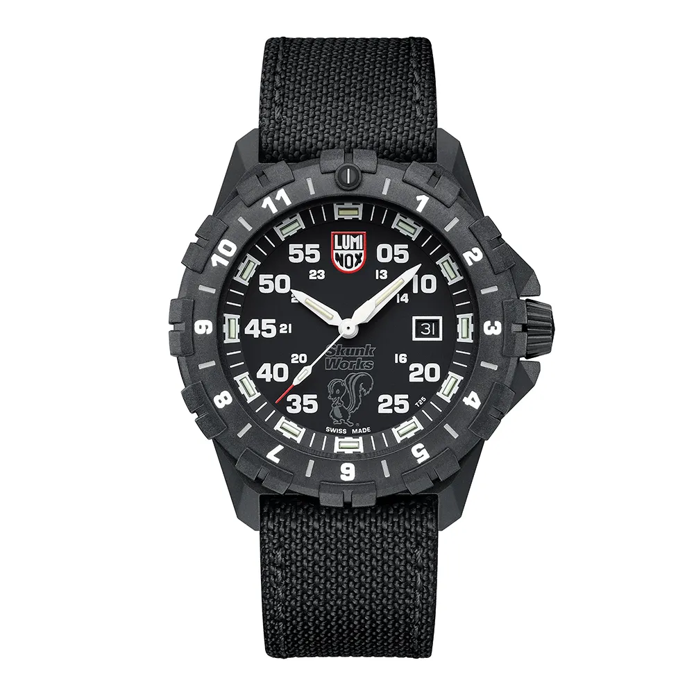 LUMINOX 雷明時F-117 Nighthawk夜鷹戰機腕錶-黑x白時標 /44mm A6441 歷史價格詳細信息