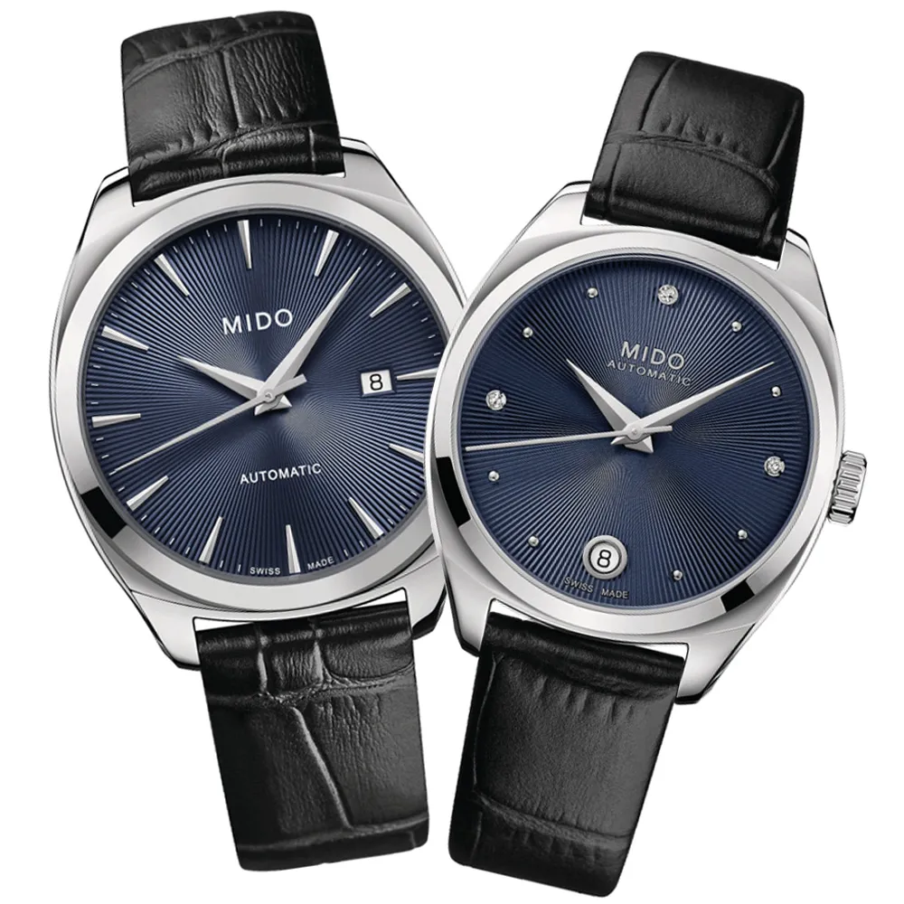 MIDO 美度 Belluna 特別版真鑽機械女錶 套錶組-勃根地紅色/33mm M0243073711600 歷史價格詳細信息