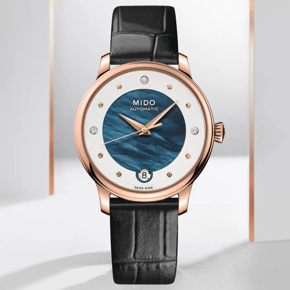 MIDO美度 BARONCELLI 永恆系列 大日期窗機械腕錶 33mm / M0274263601800 歷史價格詳細信息