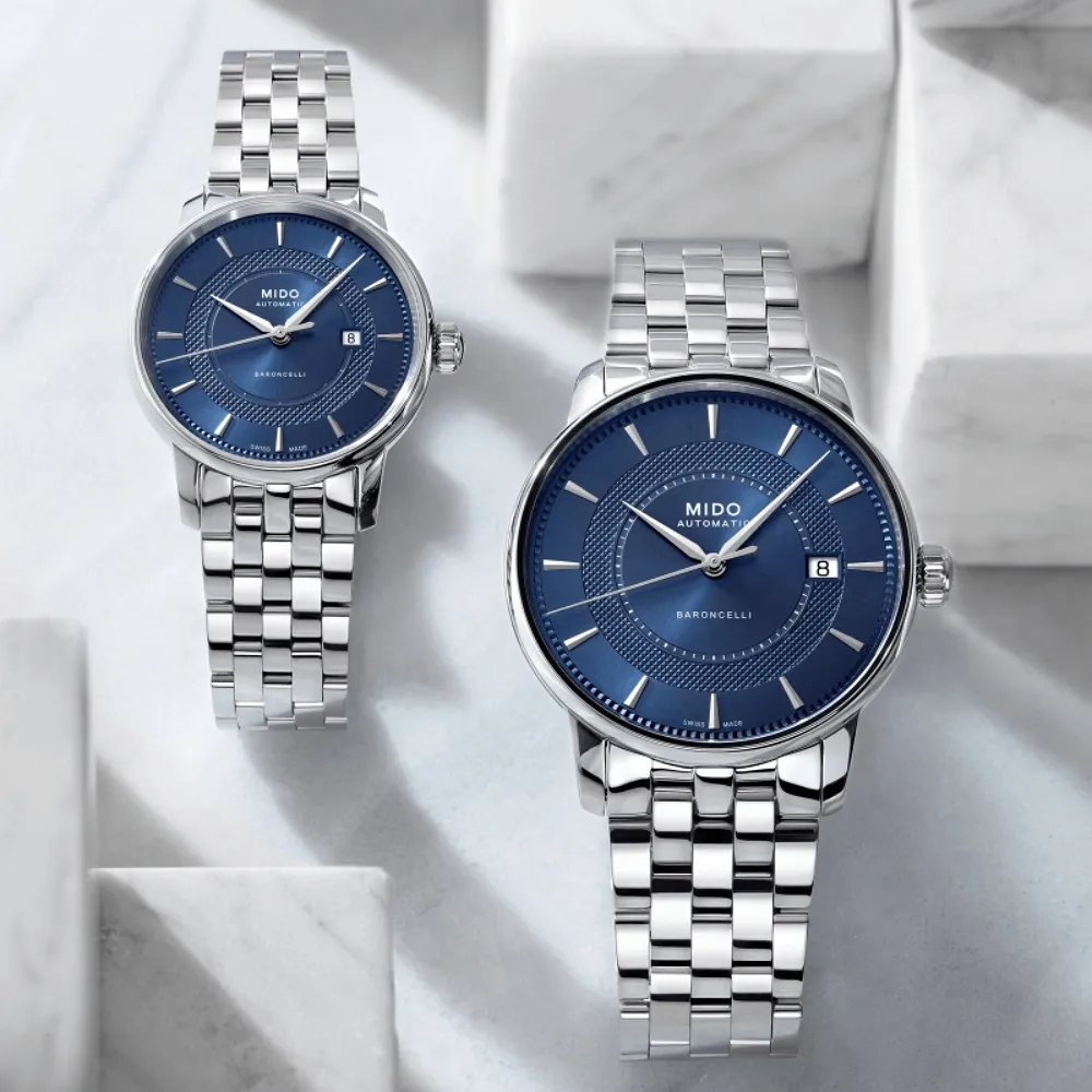 MIDO美度 BARONCELLI 永恆系列 超薄復刻機械腕錶 39mm / M0274071109100 歷史價格詳細信息