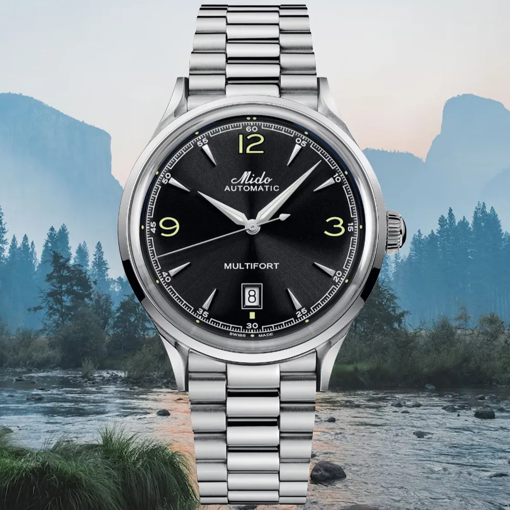 MIDO】Multifort 系列優雅女仕機械錶(M0050072203600)-半金/32mm 歷史價格詳細信息