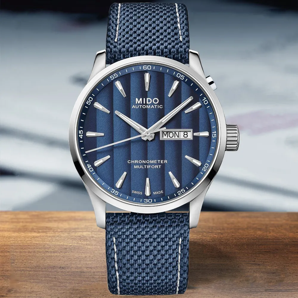 MIDO】Multifort 系列優雅女仕機械錶(M0050072203600)-半金/32mm 歷史價格詳細信息