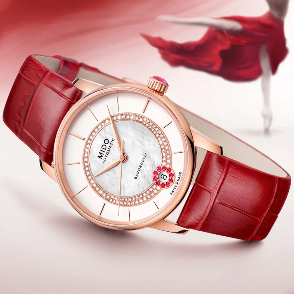 MIDO美度 BARONCELLI 永恆系列 超薄復刻機械腕錶 39mm / M0274071109100 歷史價格詳細信息