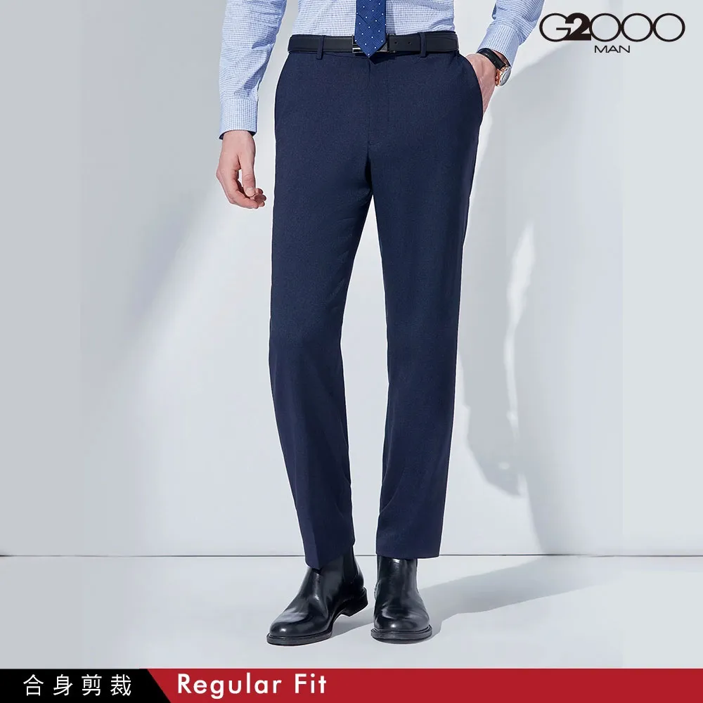 G2000時尚斜紋長袖上班襯衫-深藍色 歷史價格詳細信息