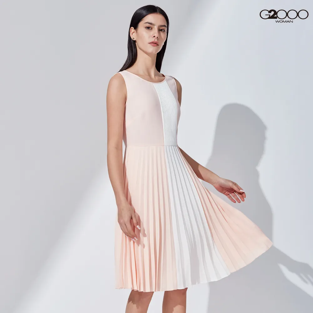 【G2000】時尚素面洋裝(黑色) | 1126200299 品牌旗艦店 氣質優雅 平領洋裝 歷史價格詳細信息