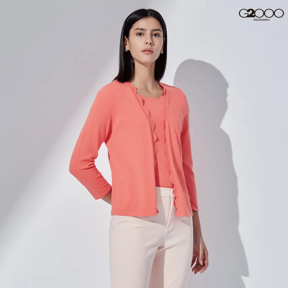 【G2000】時尚素面短袖休閒T恤-橘色(1127310634) 歷史價格詳細信息