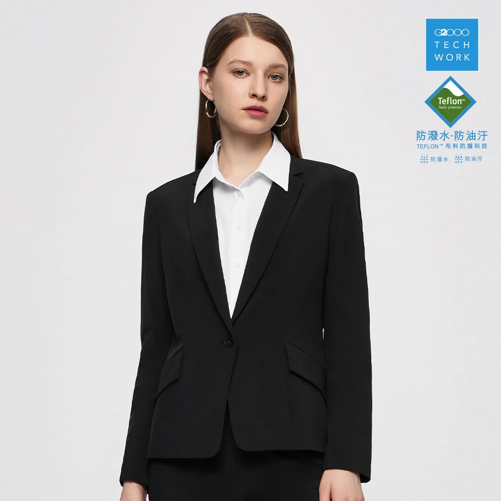 【G2000】商務鐵氟龍處理平紋套裝裙-黑色 歷史價格詳細信息