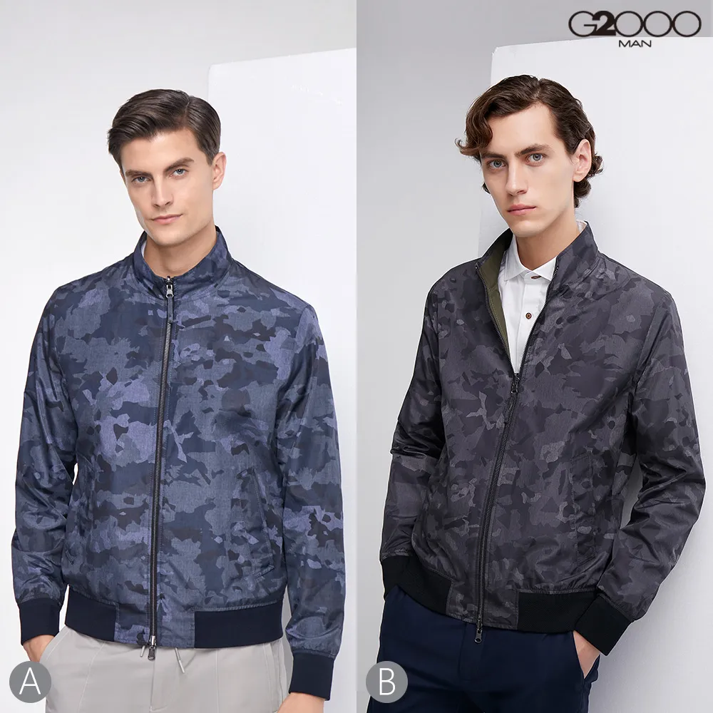 G2000時尚雙釦格紋西裝式外套-灰色 歷史價格詳細信息