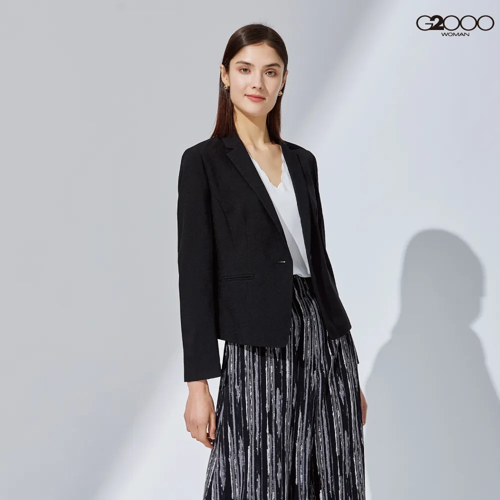 【G2000】 商務平紋低腰九分西裝褲-黑色 | 1625116699 品牌旗艦館 OL穿搭 歷史價格詳細信息
