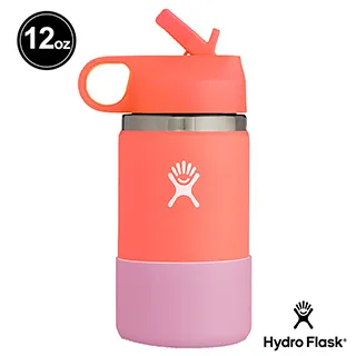 Hydro Flask 兒童寬口霧面 12oz/355ml 不鏽鋼保冷 保溫瓶 西瓜紅 歷史價格詳細信息