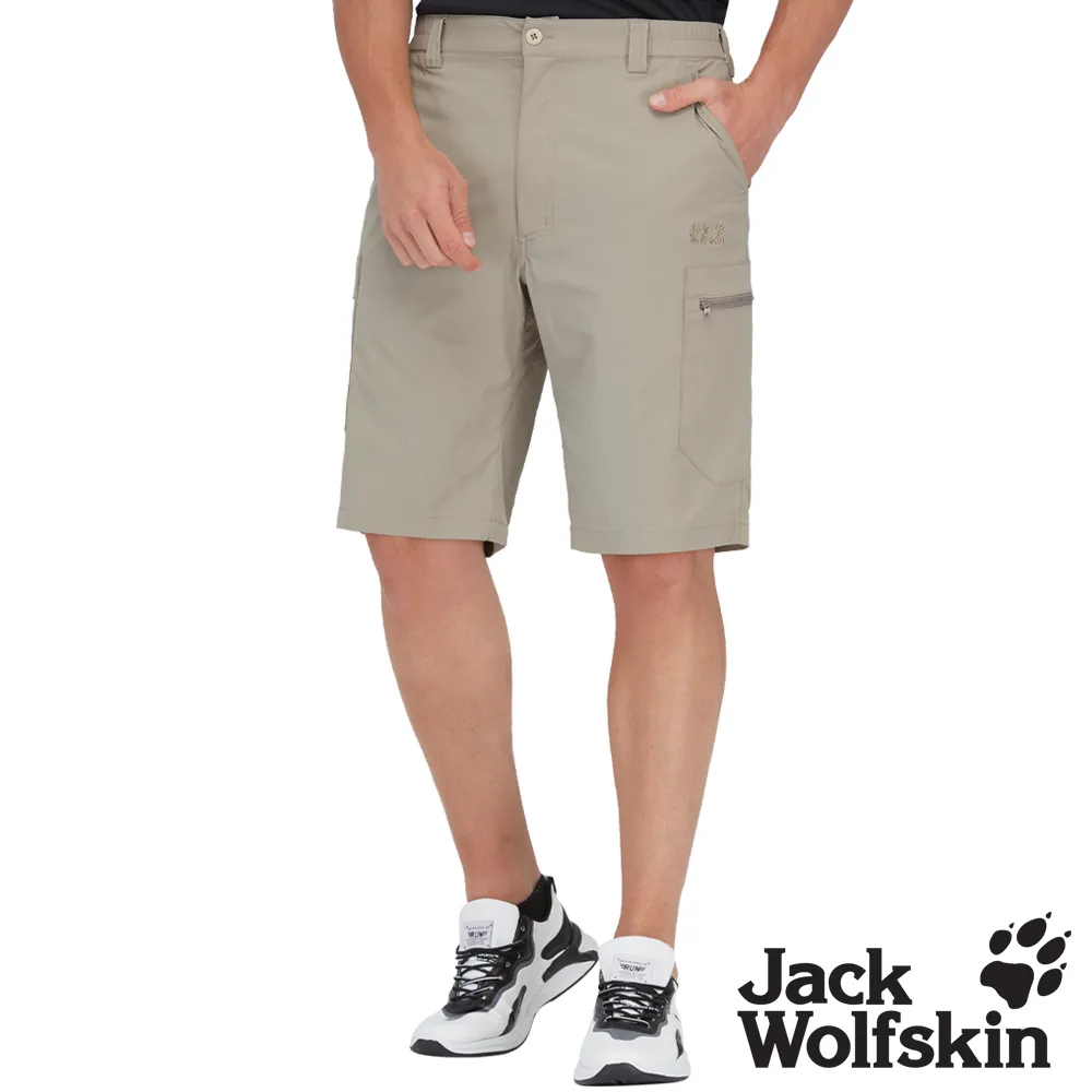 【Jack wolfskin 飛狼】男 多口袋快乾休閒短褲『墨綠』 歷史價格詳細信息