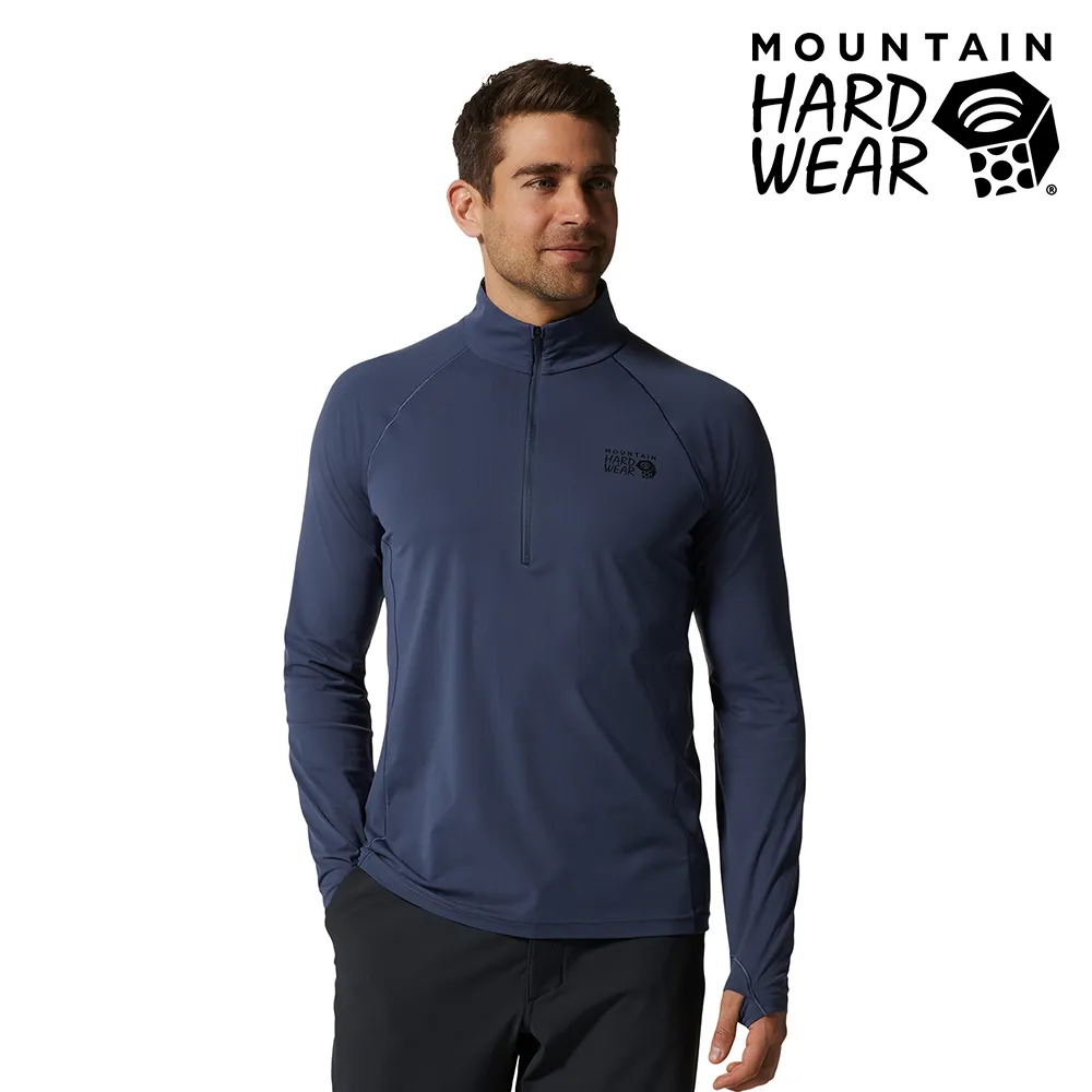 【Mountain Hardwear】MountainStretch 1/2 Zip彈性快乾立領半拉鍊長袖排汗衣 男款 冰河#1942331 歷史價格詳細信息