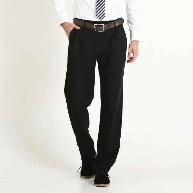 【Corpo X】男款抗皺吸排雙效打褶長褲-深藍 歷史價格詳細信息