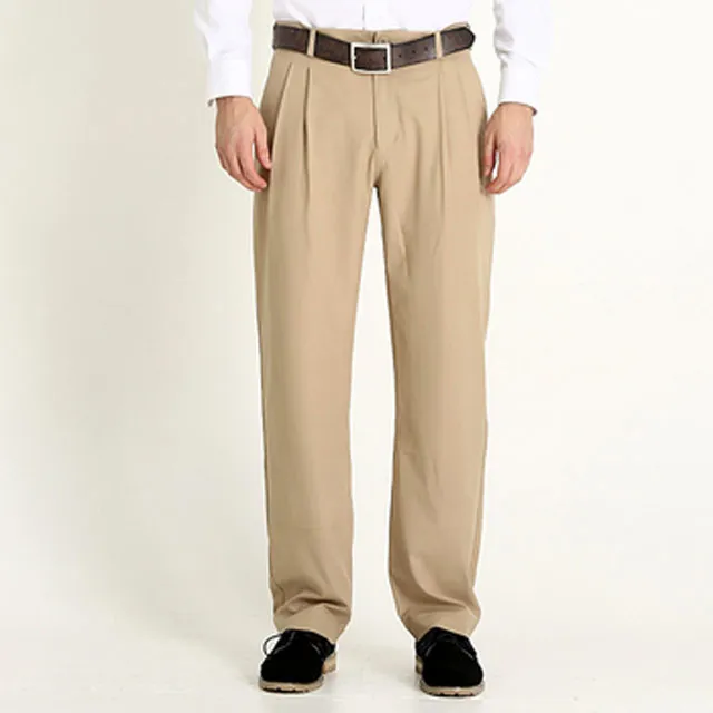 【Corpo X】男款抗皺吸排雙效打褶長褲-深藍 歷史價格詳細信息