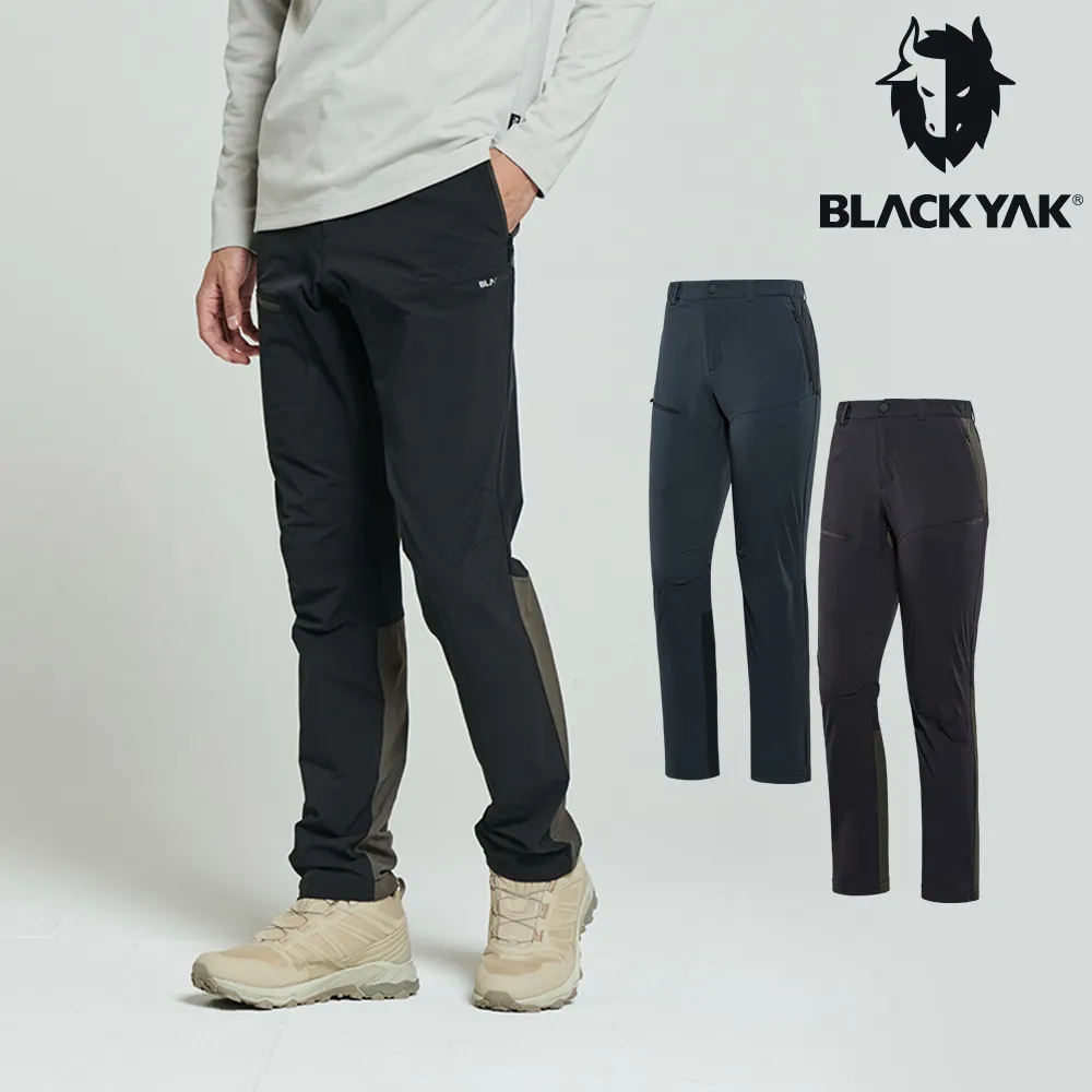 【BLACK YAK】男拼接長袖半開襟上衣 [酒紅] 半開襟上衣| BYIA2MC70106 歷史價格詳細信息