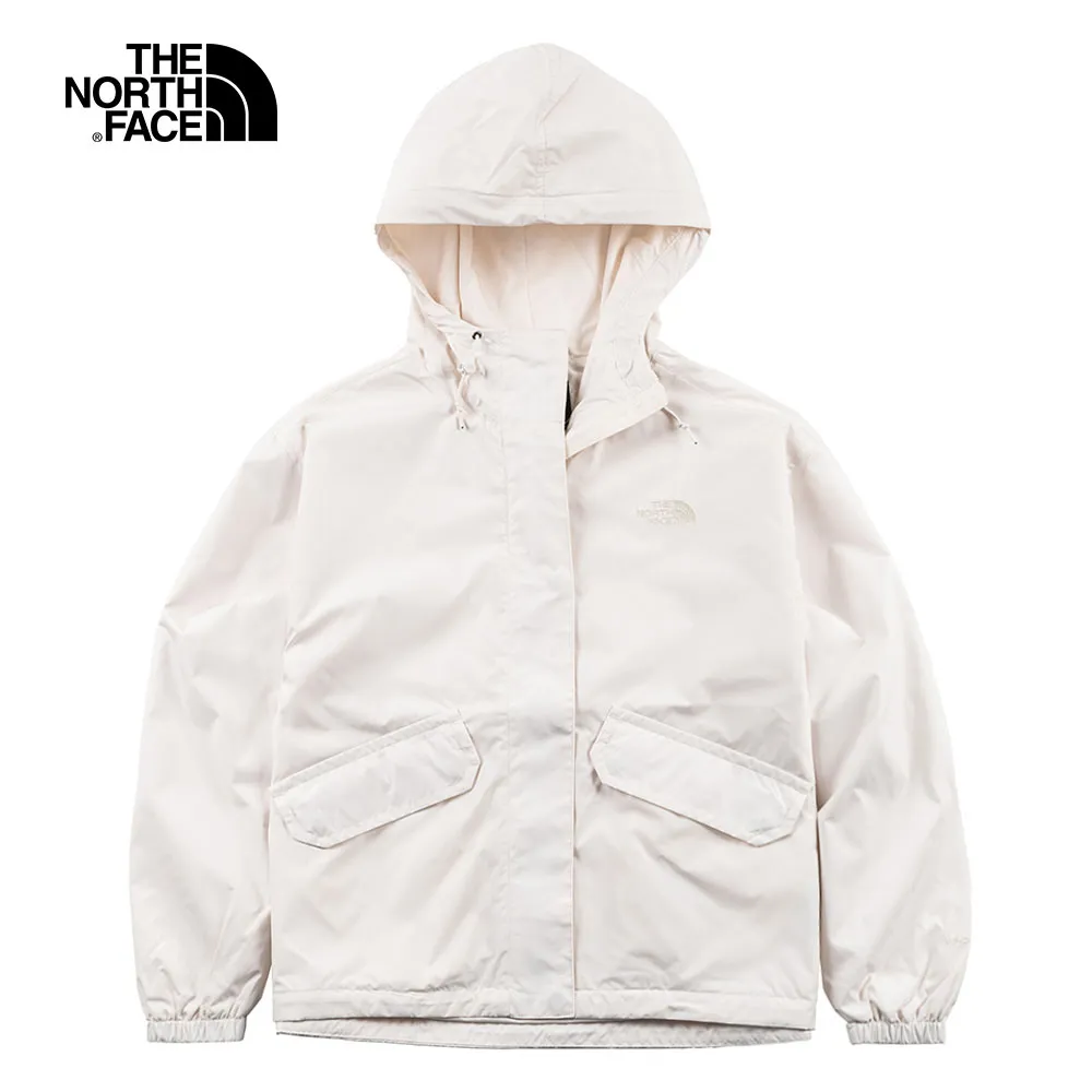The North Face北面女款白色寬鬆短版防曬防風外套｜5JXIFN4 歷史價格詳細信息
