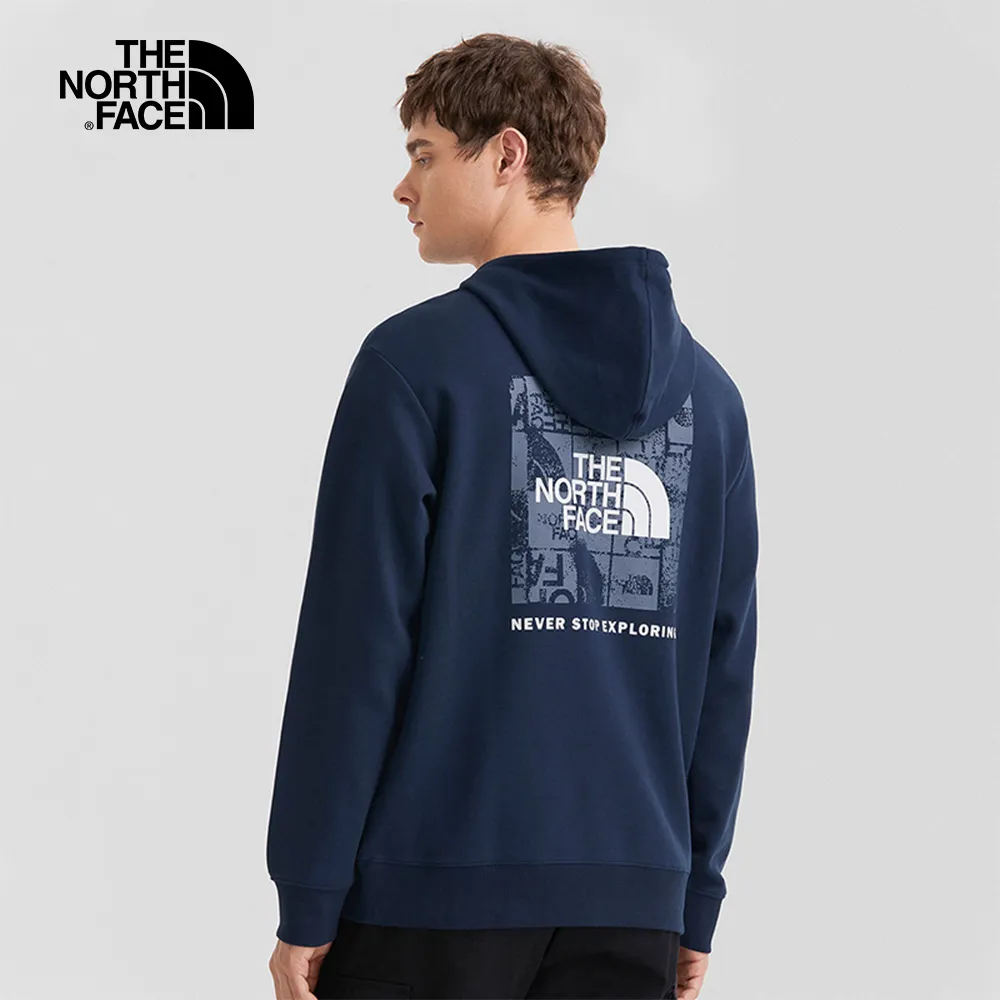 The North Face北面男女款藍色品牌LOGO休閒單肩包｜3VWSOLJ 歷史價格詳細信息