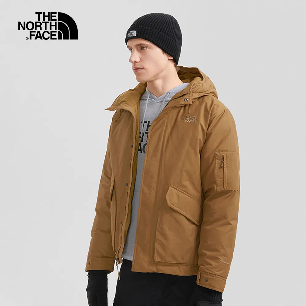 The North Face北面男款棕色保暖可調節雙面穿立領抓絨外套｜89YY1OB 歷史價格詳細信息