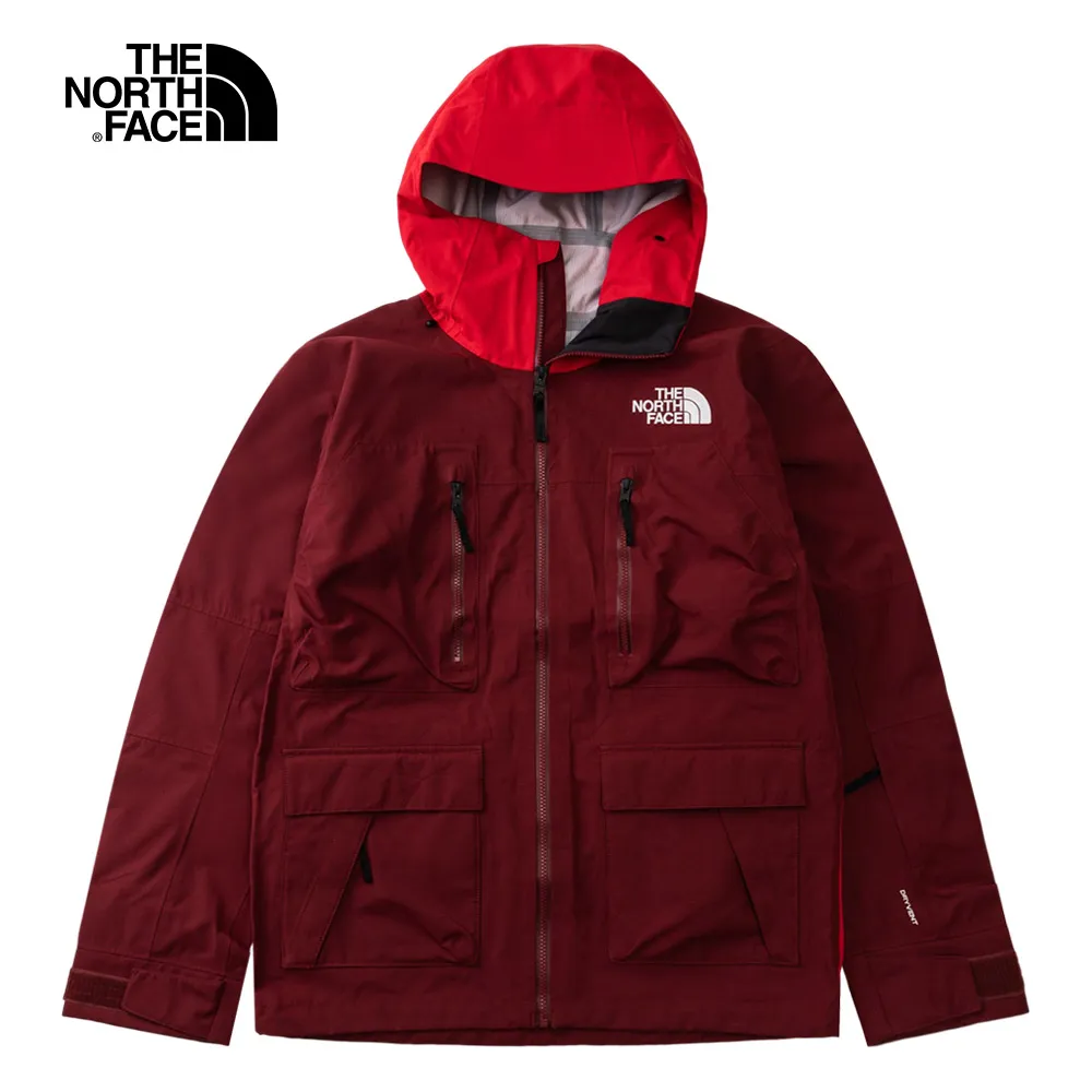 The North Face 男 防水透氣多口袋衝鋒外套 卡其-NF0A7W7F7X9 歷史價格詳細信息