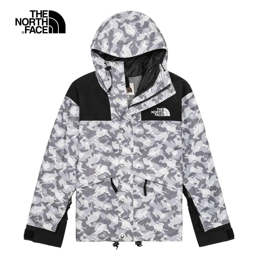 THE NORTH FACE/北面白鴨絨羽絨服 冬季鋪棉外套 保暖外套 男女同款情侶長版過膝外套連帽防風大衣加厚保暖時尚大衣 雪地外套 歷史價格詳細信息