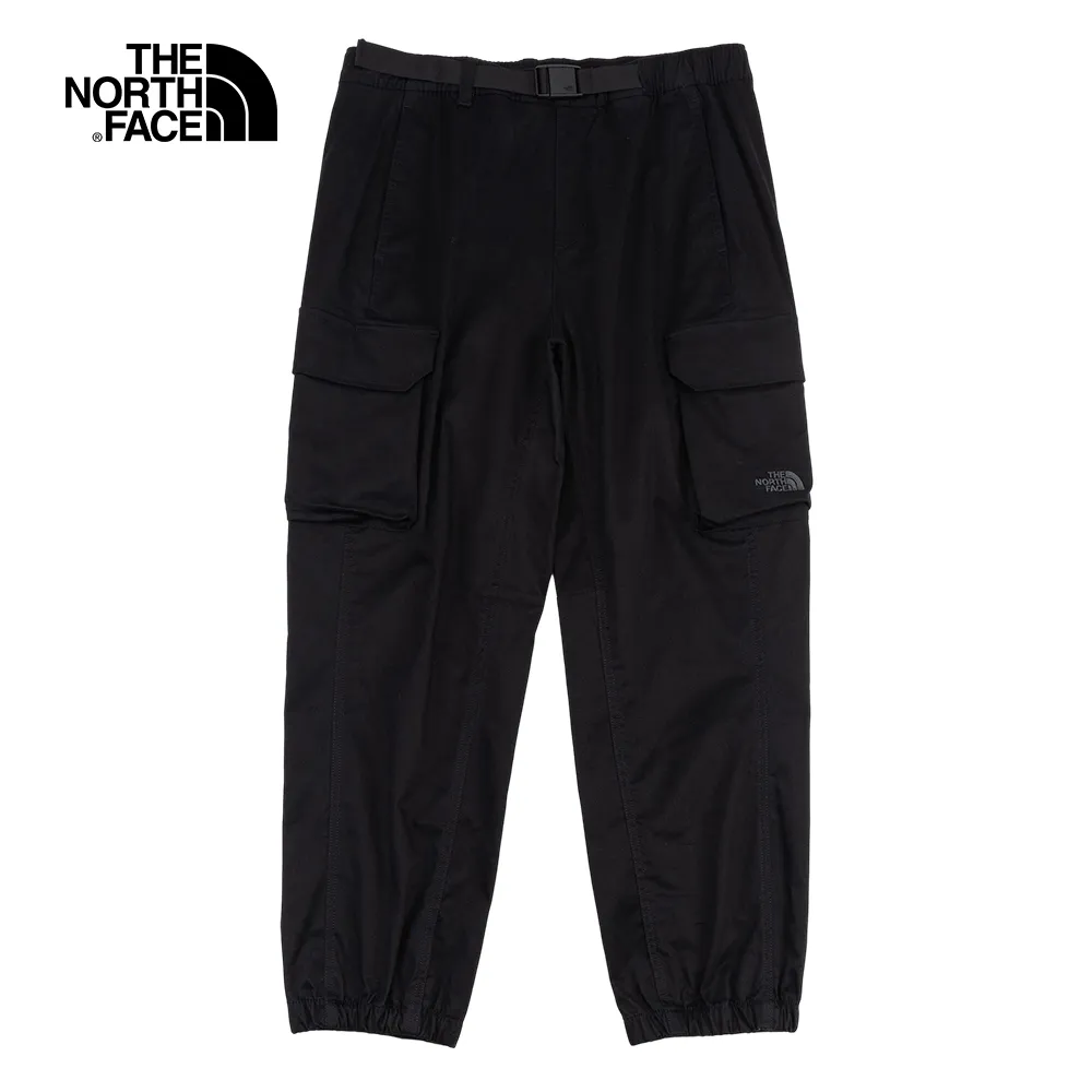 The North Face北面男款黑色附腰帶寬鬆戶外休閒長褲｜7QTKJK3 歷史價格詳細信息