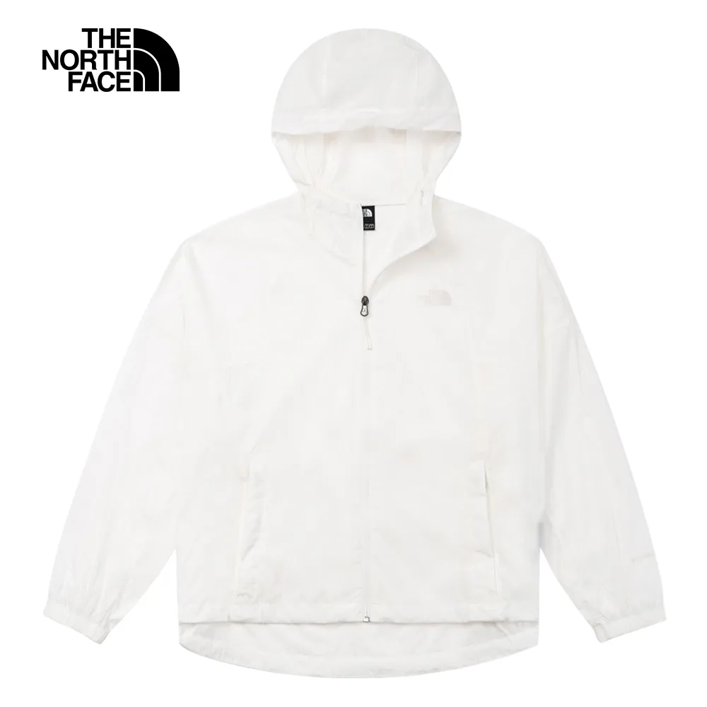 The North Face北面女款白色寬鬆短版防曬防風外套｜5JXIFN4 歷史價格詳細信息