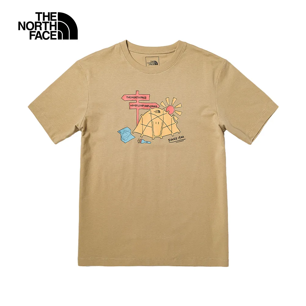 The North Face北面男女款卡其色吸濕排汗防曬遮陽帽｜5FXF3X4 歷史價格詳細信息