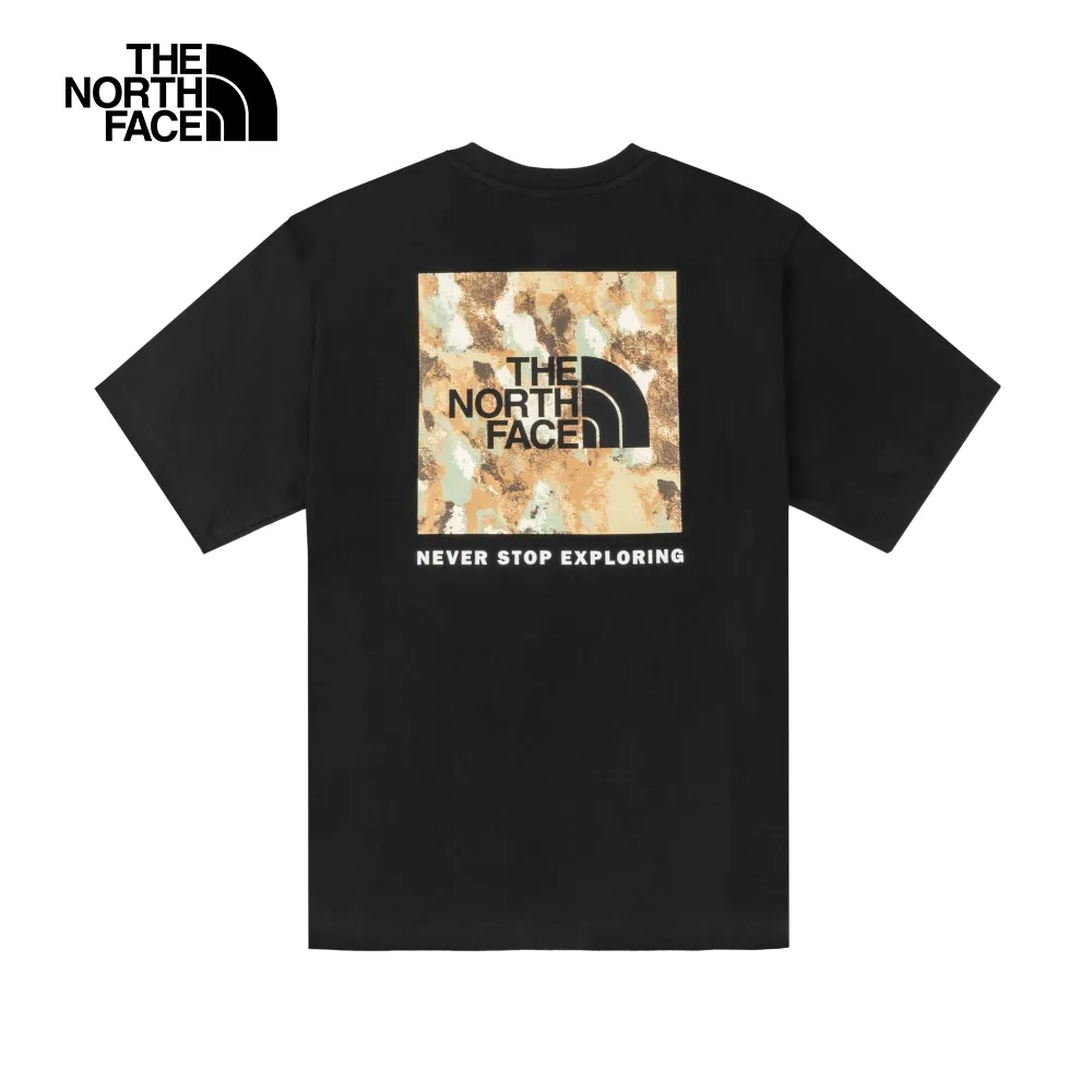 The North Face北面男女款黑色純棉胸前大尺寸品牌標誌休閒長袖上衣｜88FZJK3 歷史價格詳細信息