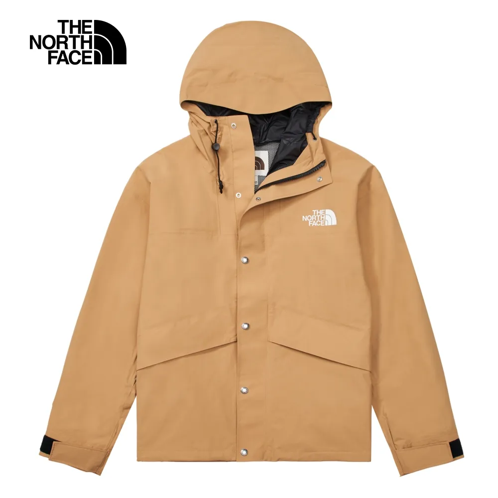 【The North Face】男 經典ICON 防水透氣舒適連帽衝鋒外套-NF0A8AKJROU 歷史價格詳細信息