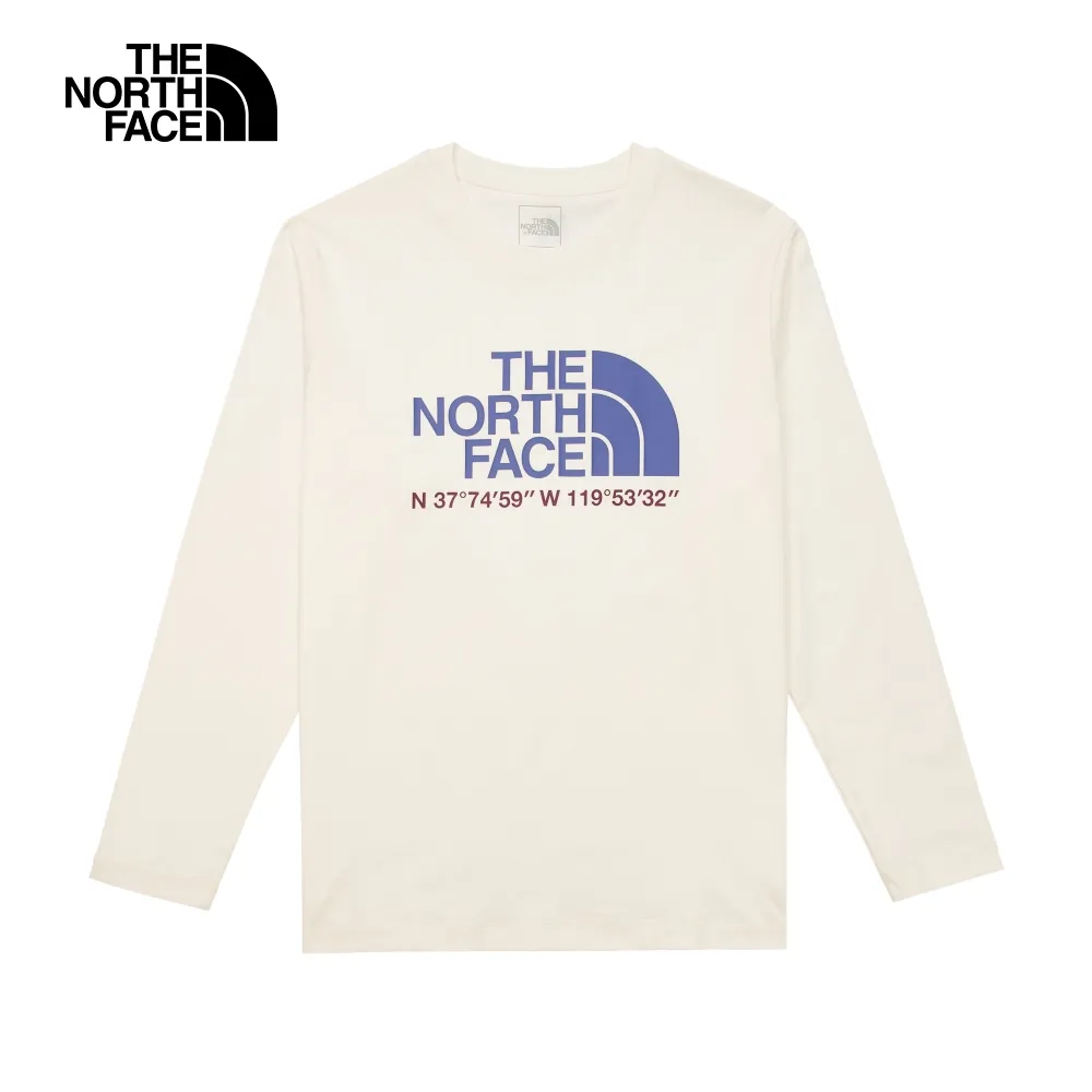 The North Face北面男女款米白色純棉對話泡泡愛心印花短袖T恤｜8CSYQLI 歷史價格詳細信息