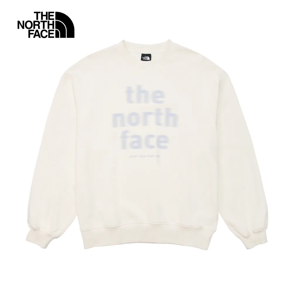 【The North Face】女 純棉品牌LOGO短袖T恤/純棉材質.圓領設計/休閒衫.運動上衣/ 88G8-QLI 米白色 歷史價格詳細信息