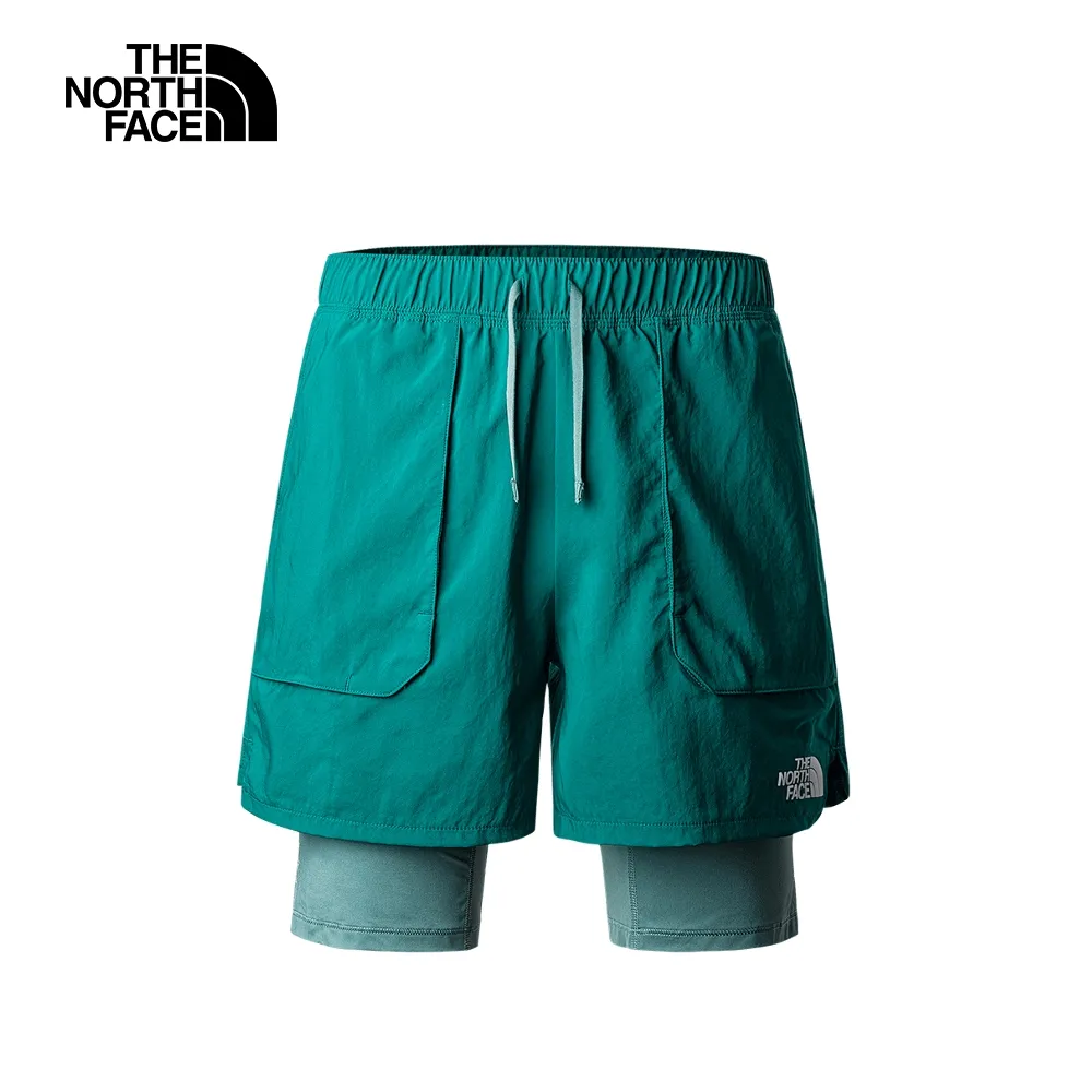 The North Face北面女款綠色吸濕排汗防曬高腰緊身褲｜7QD1JIY 歷史價格詳細信息