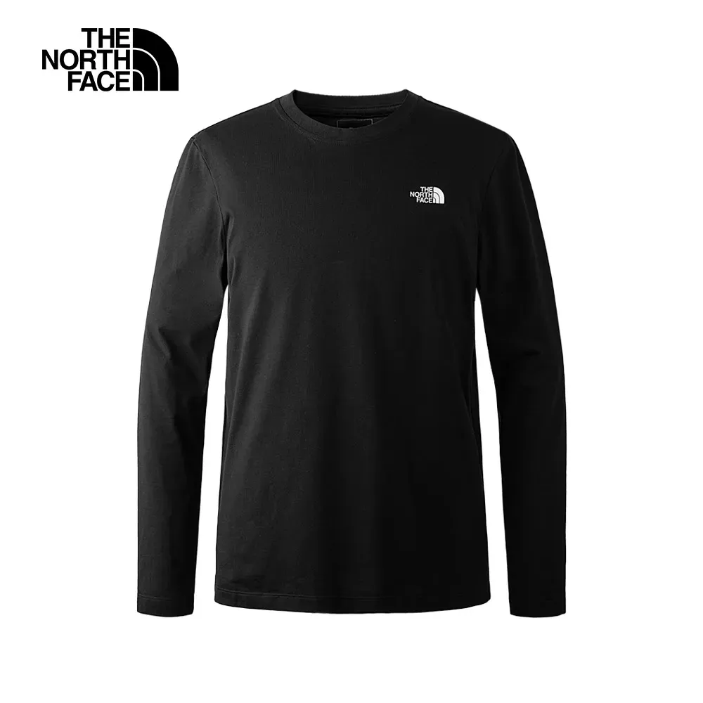 The North Face 男 吸濕排汗圓領長袖上衣 黑 NF0A5B11JK3【GO WILD】 歷史價格詳細信息