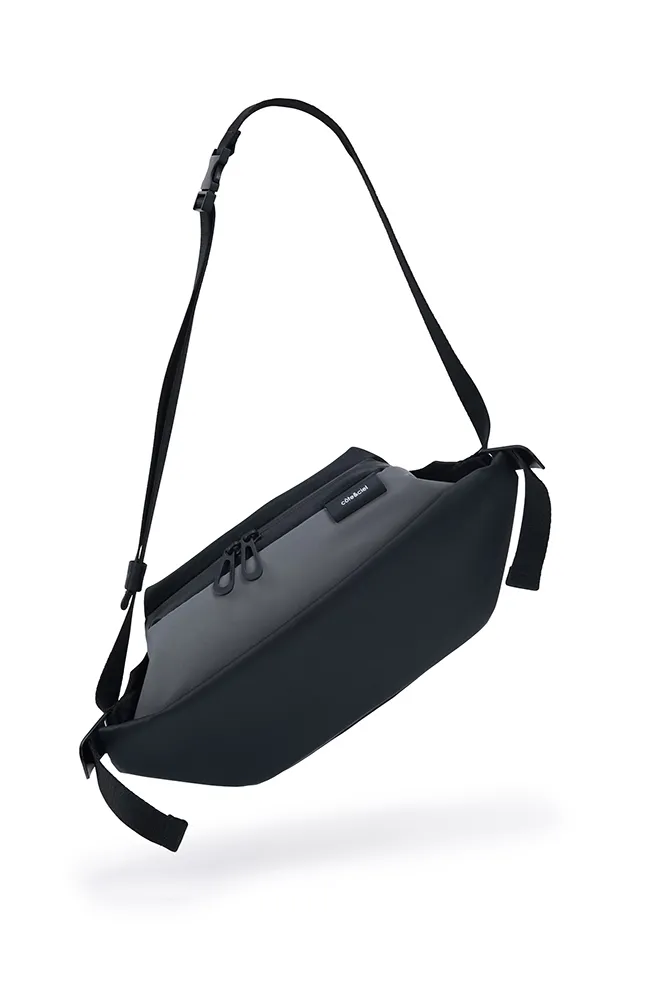 【Cote&Ciel】ISARAU S MEMORYTECH BLACK No.28719 ISARAU S記憶尼龍腰側包 歷史價格詳細信息