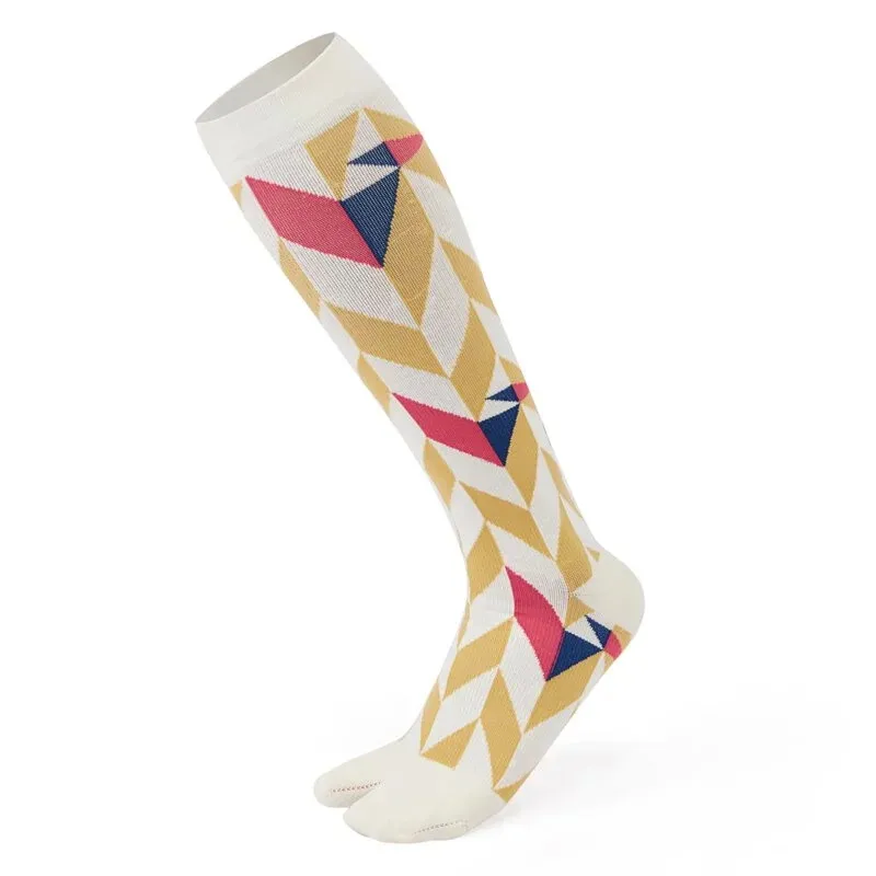 IMI MBJ 皇后鳥 · 棕｜京都設計師款．壓力及膝兩趾襪 歷史價格詳細信息