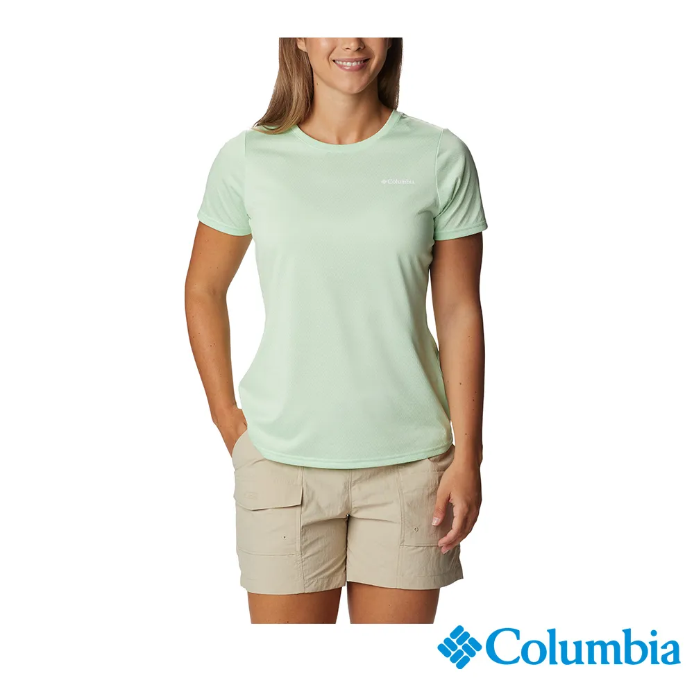 Columbia 哥倫比亞 女款-OFZ 涼感快排短袖上衣-黑色 UAK35110BK (2023春夏) 歷史價格詳細信息